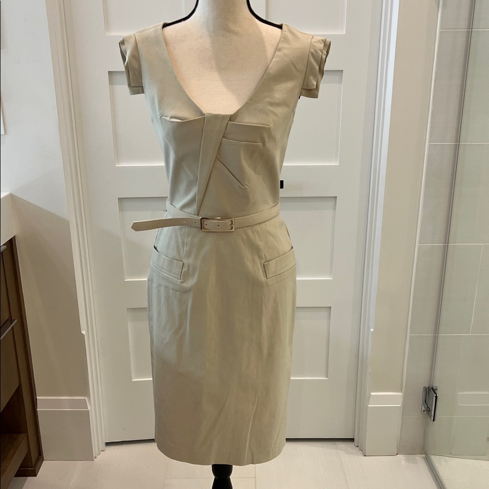 Adrianna Papell Taupe Dress